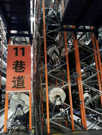 24 미터 회전 직물 관리에 있는 고도에 의하여 자동화되는 저장과 검색 시스템