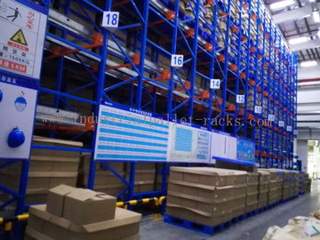 Semi Autometic Heavy Duty Radio Shuttle Racking System for Industrial Storage Management