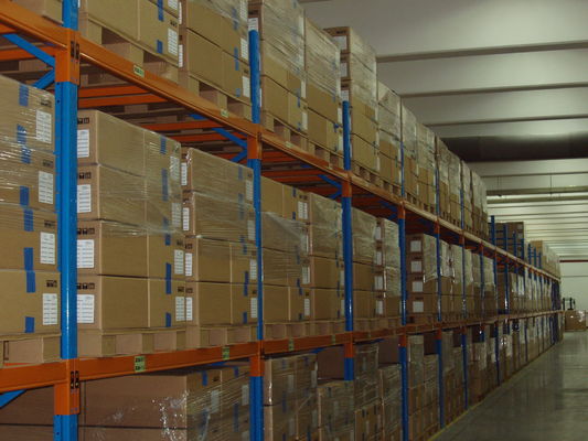 주문 산업 깔판 선반은 강직한 구조/광속을 가진 강철을 냉각 압연했습니다 온라인 제조